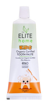 The Elite Home Bitki Özlü Organik Florürsüz Diş Macunu 75 ml