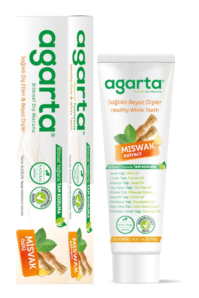 Agarta Organik Florürsüz Diş Macunu 100 ml