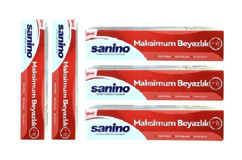 Sanino Naneli Florürlü Diş Macunu 5x75 ml