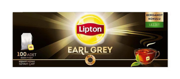 Lipton Earl Grey Siyah Bardak Poşet Çay 100 Adet