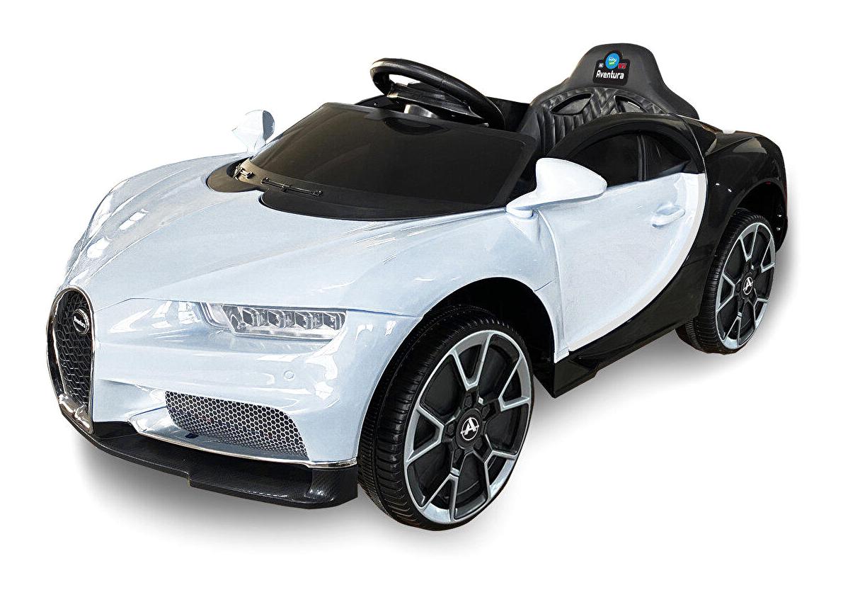 Baby&Toys Aventura 12 V Üstü Açık Tek Kişilik Akülü Araba Beyaz