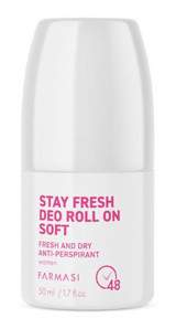 Farmasi Stay Fresh Soft Ter Önleyici Antiperspirant Roll-On Kadın Deodorant 50 ml