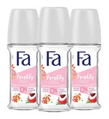 Fa Freshly Free Ter Önleyici Antiperspirant Roll-On Kadın Deodorant 3x50 ml
