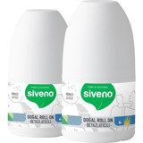 Siveno Vegan Ter Önleyici Organik Antiperspirant Roll-On Unisex Deodorant 2x50 ml