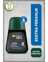 Garnier Ekstra Ferahlık Ter Önleyici Antiperspirant Roll-On Erkek Deodorant 50 ml