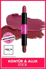 Nyx Deep Magenta and Ginger Doğal Krem Allık