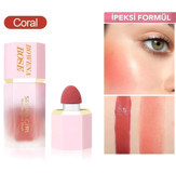 Rowenarose Coral Yoğun Pigmentli Doğal Likit Allık
