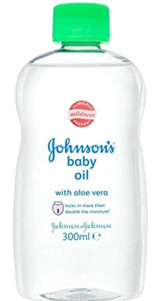 Johnson's Baby Aloe Vera Bebek Yağı 300 ml