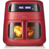 Arzum AR2076 Airfryer 7.5 lt Tek Hazneli Led Ekranlı Sıcak Hava Fritözü Kırmızı
