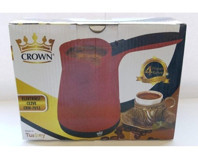 Crown Crw-7012 850 W 4 Fincan Kapasiteli Plastik 210 ml Elektrikli Cezve Kırmızı