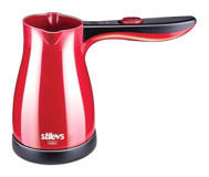 Stilevs Sadem 550 W 5 Fincan Kapasiteli Plastik 330 ml Elektrikli Cezve Kırmızı