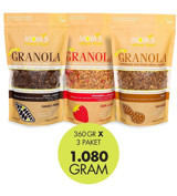 Mom's Natural Foods Fındıklı Kakaolu Granola 3x360 gr
