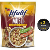 Eti Lifalif Yer Fıstıklı Müsli 2x350 gr