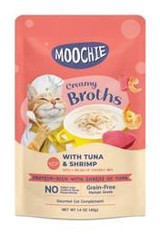 Moochie Creamy Broths Karides Çorba Yetişkin Yaş Kedi Maması 40 gr