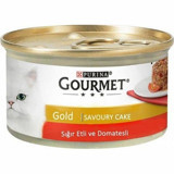 Purina Gourmet Gold Sığır Eti Yetişkin Yaş Kedi Maması 6x85 gr