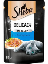 Sheba Delicacy Ton Balığı Yetişkin Yaş Kedi Maması 6x85 gr
