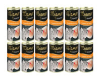Miamor Trinkfein Tavuk Parça Etli Yetişkin Yaş Kedi Maması 12x135 ml
