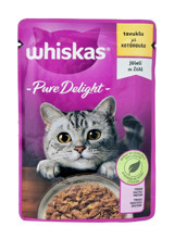Whiskas Pure Delight Tavuk Yetişkin Yaş Kedi Maması 12x85 gr