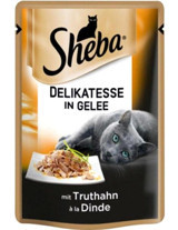 Sheba Pouch Hindi Eti Jöleli Yetişkin Yaş Kedi Maması 85 gr