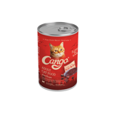 Cango Ciğer Parça Etli Soslu Yetişkin Yaş Kedi Maması 415 gr