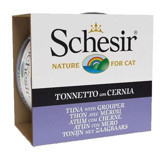 Schesir Cernia Ton Balığı Jöleli Yetişkin Yaş Kedi Maması 85 gr
