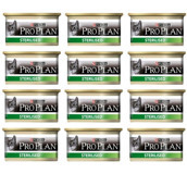 Pro Plan Sterilised Kısırlaştırılmış Ton Balığı Somonlu Yetişkin Yaş Kedi Maması 12x85 gr