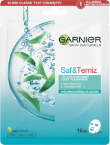 Garnier Saf & Temiz Cilt Kusurları Karşıtı Nemlendiricili Kağıt Yüz Maskesi 23 gr