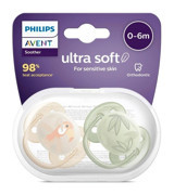 Philips Avent SCF091 0-6 Ay Ortodontik Yenidoğan Damaklı Silikon Emzik Çok Renkli
