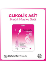 Derminix Glikolik Asit Nemlendiricili Kağıt Yüz Maskesi