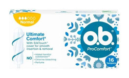 O.B. Ultimate Comfort Normal Tampon 16'lı