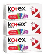 Kotex Süper Tampon 3x16'lı