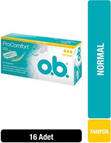 O.B. ProComfort Normal Tampon 16'lı