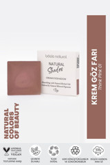 Bade Natural Think Pink 01 Krem Simli Işıltılı Tekli Göz Farı