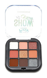 Roesıa Rose Cosmetics Rose Glam Show Toz Simli Işıltılı Mat Saten Far Paleti
