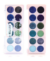 Mujgan Blue Berry Mavi Toz Simli Glitter Far Paleti