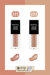 Pastel 221 222 Likit Simli Işıltılı Tekli Göz Farı