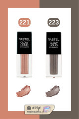 Pastel 221 223 Likit Simli Işıltılı Tekli Göz Farı