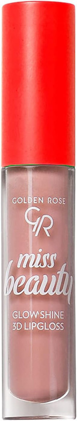 Golden Rose Miss Beauty Glow Shine 01 Nemlendiricili Işıltılı Dudak Parlatıcısı Nude Chic