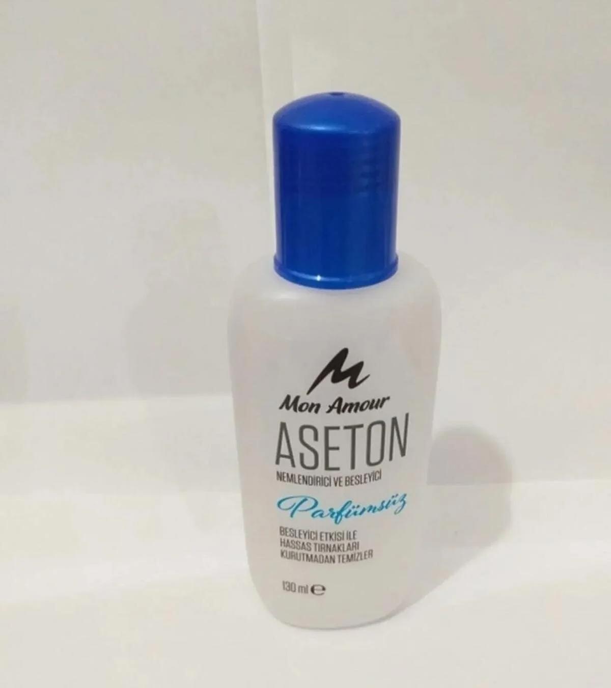MonAmour Parfümsüz Aseton 130 ml