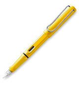 Lamy Safari Parlak Sarı 18-F Dolma Kalem