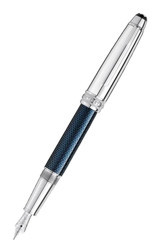 Montblanc Meisterstück Solitaire Doué Blue Hour Classique Dolma Kalem