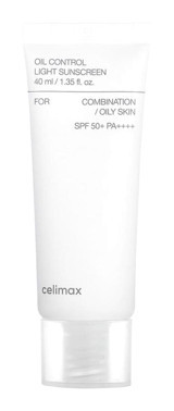 Celimax Oil Control Light 50 Faktör Tüm Ciltler İçin Leke Karşıtı Nemlendirici Suya Dayanıklı Yüz ve Vücut Güneş Kremi 50 ml