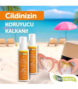Bionatura 50 Faktör Tüm Ciltler İçin Nemlendirici Suya Dayanıklı Yüz Güneş Kremi 50 ml