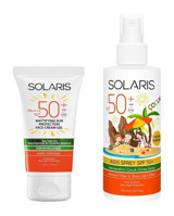 Solaris 50 Faktör Yağlı Ciltler İçin Nemlendirici Suya Dayanıklı Yüz Güneş Kremi 50 ml