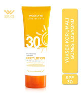 Watsons Daıly Protectıon 30 Faktör Tüm Ciltler İçin Nemlendirici Suya Dayanıklı Vücut Güneş Kremi 100 ml