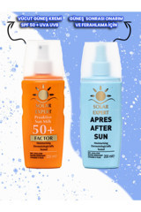 Solar Expert 50 Faktör Tüm Ciltler İçin Leke Karşıtı Nemlendirici Yağsız Suya Dayanıklı Yüz ve Vücut Güneş Kremi 200 ml