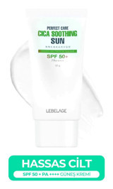 Lebelage 50 Faktör Tüm Ciltler İçin Nemlendirici Suya Dayanıklı Yüz Güneş Kremi 50 ml