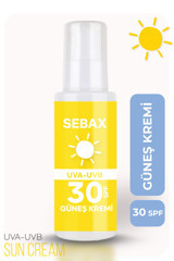 Seda Balkarli 30 Faktör Tüm Ciltler İçin Nemlendirici Suya Dayanıklı Yüz Güneş Kremi 50 ml
