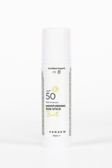 Versew Stick 50 Faktör Tüm Ciltler İçin Leke Karşıtı Nemlendirici Yağsız Suya Dayanıklı Yüz ve Vücut Güneş Kremi 50 ml