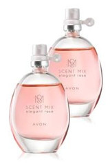 Avon Scent Mix Elegant Rose EDT Gül Kadın Parfüm 2x30 ml